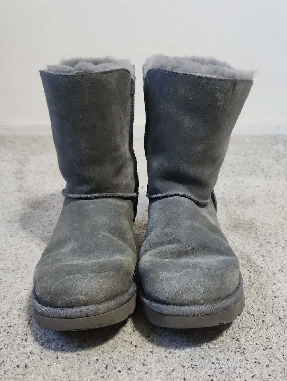 UGG Marciela II Grey Boot Sz 11 Style 1104375
